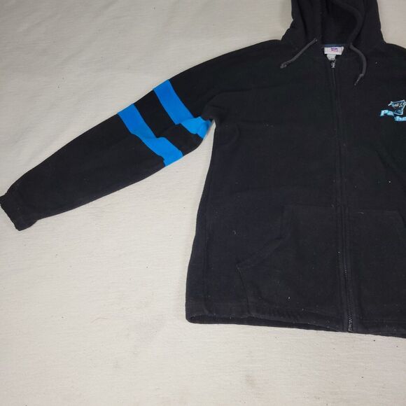 Carolina Panthers Jacket Size Medium NFL Football 1/4 Zip Gray Sweater Pullover - Picture 6 of 16